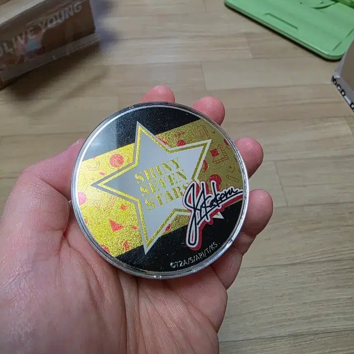 [BUNJANG] King of Prism Kakeru Signed Clip and Ring Light Bundle Set / 킹프리 카케루 사인클립과 링라이트 일괄로 팝니다