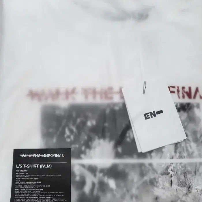 [BUNJANG] ENHYPEN Walk the Line T-shirt / 엔하이픈 Walk the Line M 사이즈 티셔츠