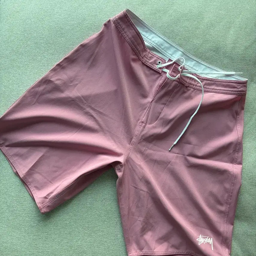 [BUNJANG] Stussy Swim Shorts Pink Size 30 / 스투시 수영복 반바지 핑크 30사이즈