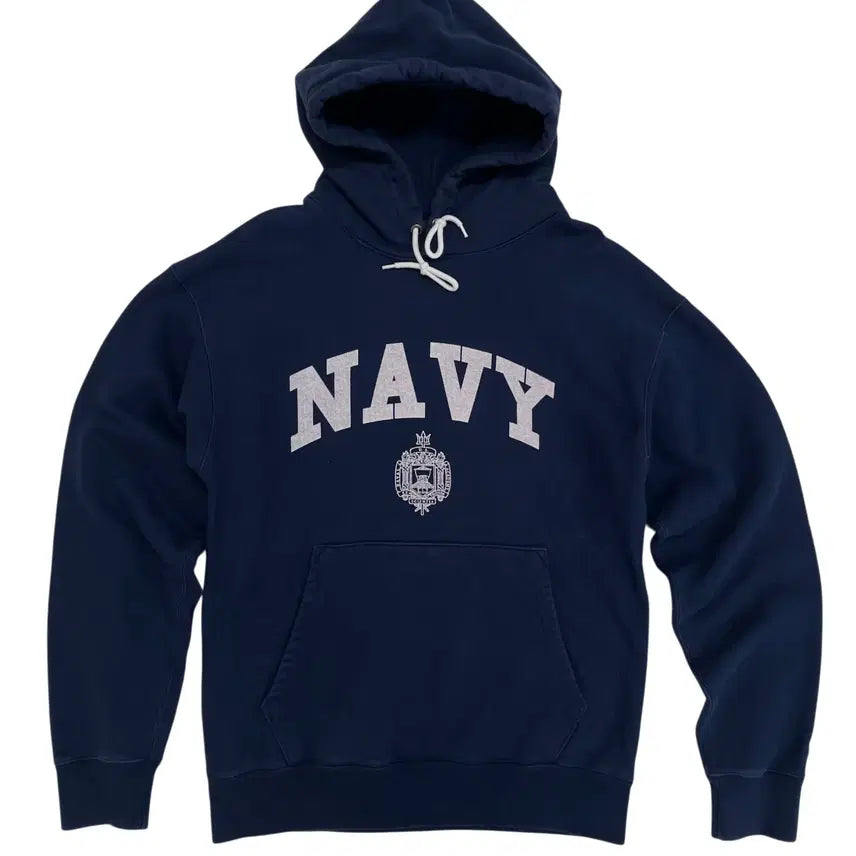 [BUNJANG] Outstanding Heavyweight US Navy Hoodie T-Shirt / [S] 아웃스탠딩 헤비웨이트 US NAVY 후드 티셔츠