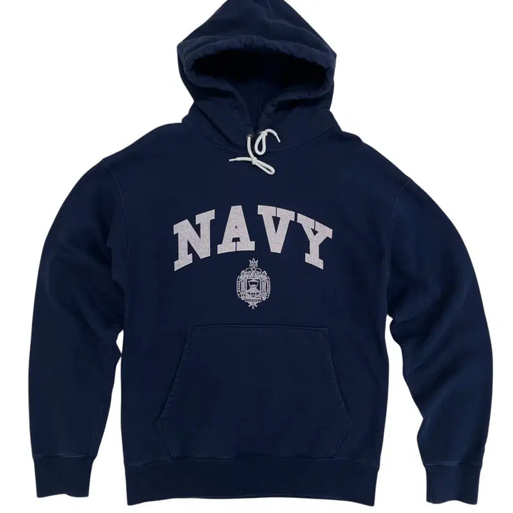 [BUNJANG] Outstanding Heavyweight US Navy Hoodie T-Shirt / [S] 아웃스탠딩 헤비웨이트 US NAVY 후드 티셔츠