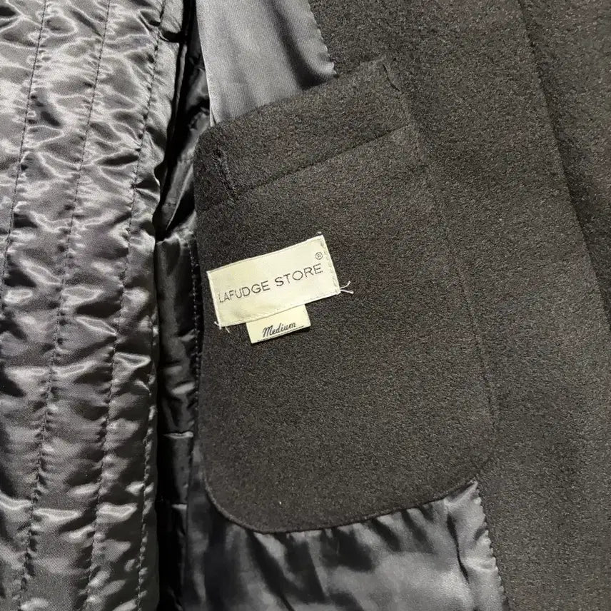 [BUNJANG] LafargeStore Wool Long Coat Jacket (M) / 라퍼지스토어 캐주얼 울 롱 코트 자켓 (M) A04204