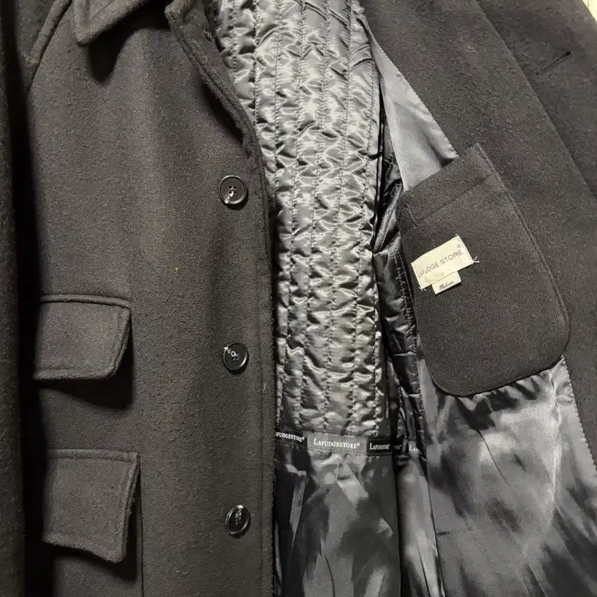 [BUNJANG] LafargeStore Wool Long Coat Jacket (M) / 라퍼지스토어 캐주얼 울 롱 코트 자켓 (M) A04204