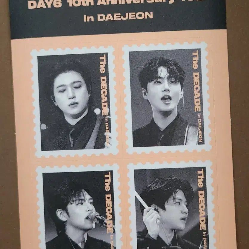 [BUNJANG] Day6 Daejeon Entry Gift Sticker / 데이식스 대전 전투 입장 기프트 스티커