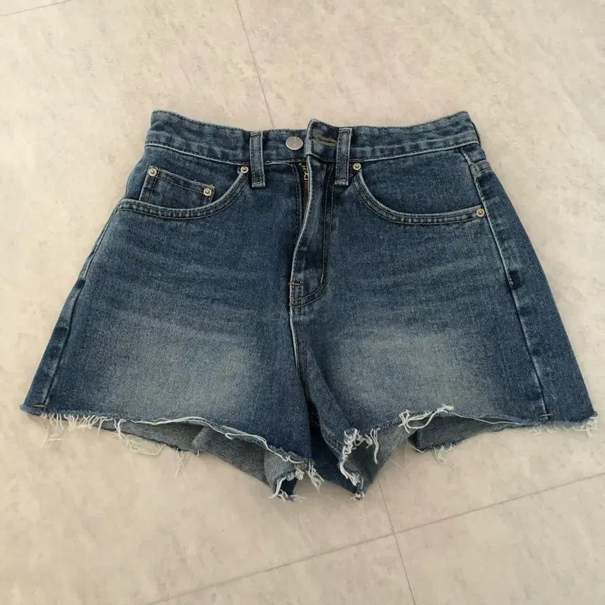 [BUNJANG] Denim Shorts / 진청 데님 청반바지
