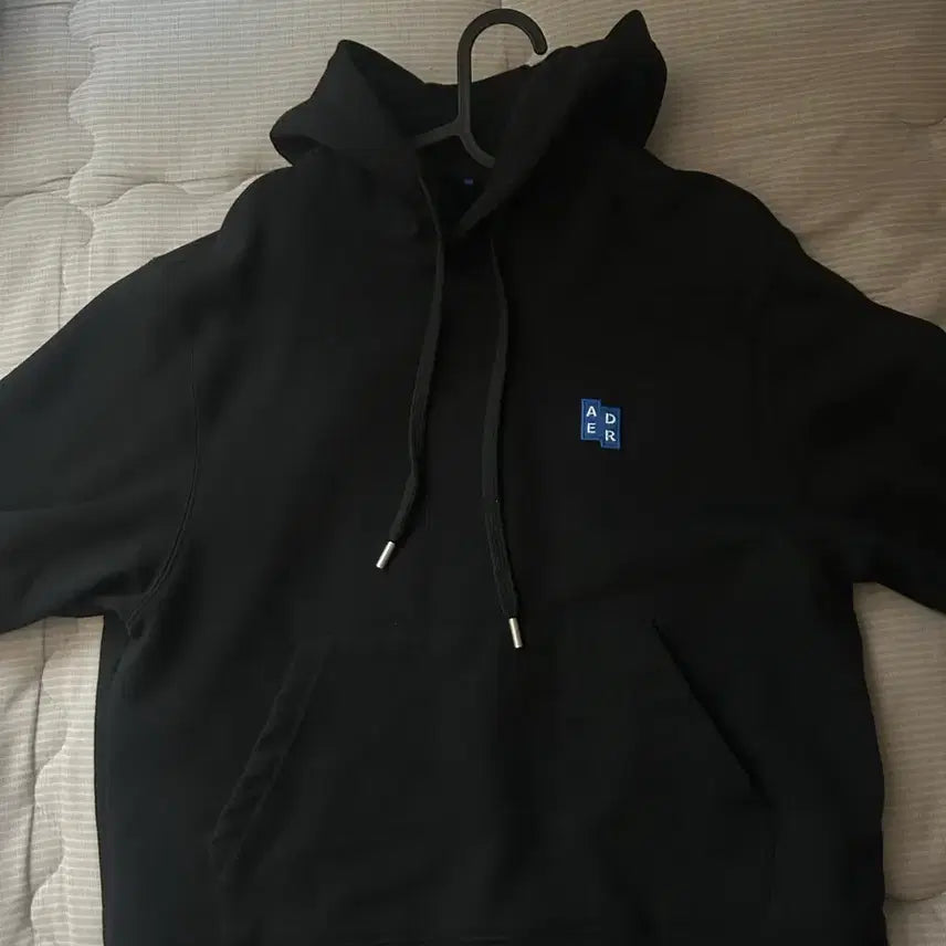 [BUNJANG] Ader Error Black Logo Hoodie / 아더에러 후드티