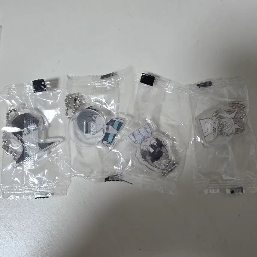 [BUNJANG] NOCTIA Pop-Up Acrylic Stand Keyring Bundle Set / 녹티아 팝업 아크릴 스탠드 키링 캡슐 가챠 플린의 여우음료 치트데이