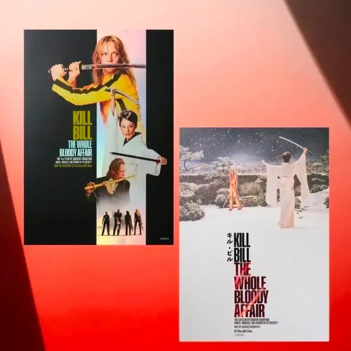 [BUNJANG] Kill Bill: The Whole Bloody Affair A3 Artgraphy Poster / A3박스포장) 킬 빌 : 더 홀 블러디 어페어 아트그라피 포스터 메가박스