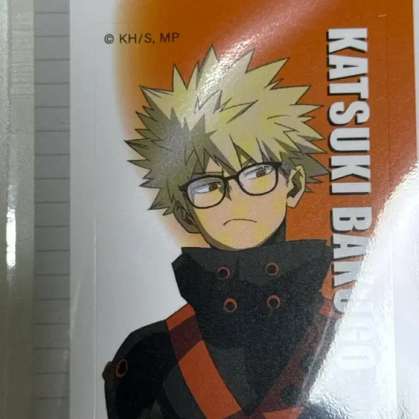 [BUNJANG] Bakugo Joeff Collaboration Acrylic Keyring / 바쿠고 조프 콜라보 안경 아크릴 키링 굿즈 히로아카