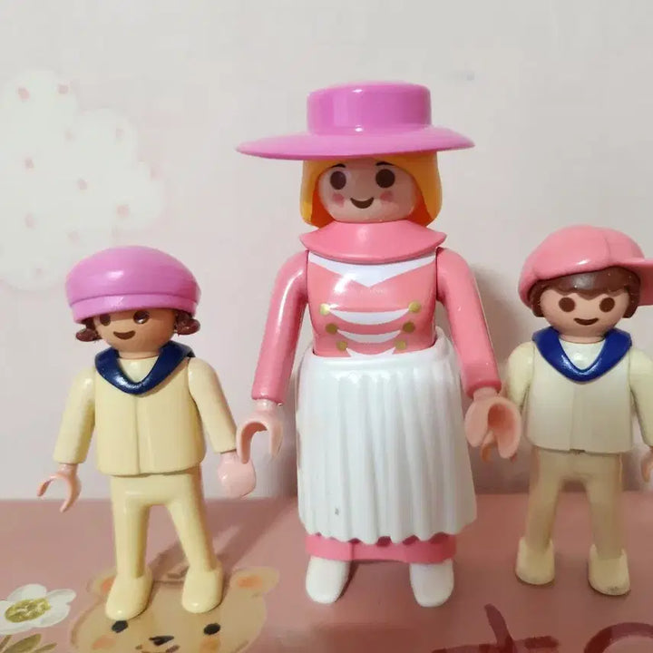 [BUNJANG] Playmobil Pink Family Set / 빈티지 플레이모빌 핑크가족
