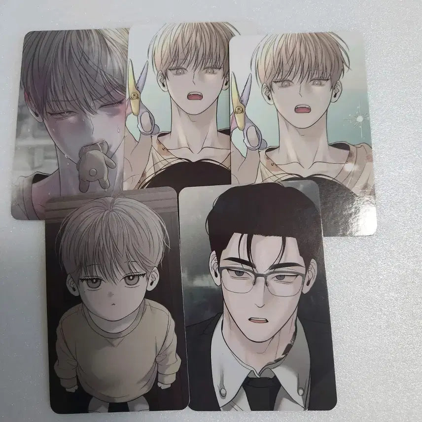 [BUNJANG] JaeMeeShop Upbillow Jinpee Upfee Collection Photocard Bundle Set / 재이미샵 엎빌러진피 엎피 컬렉션 포토카드 컬포 5장 일괄