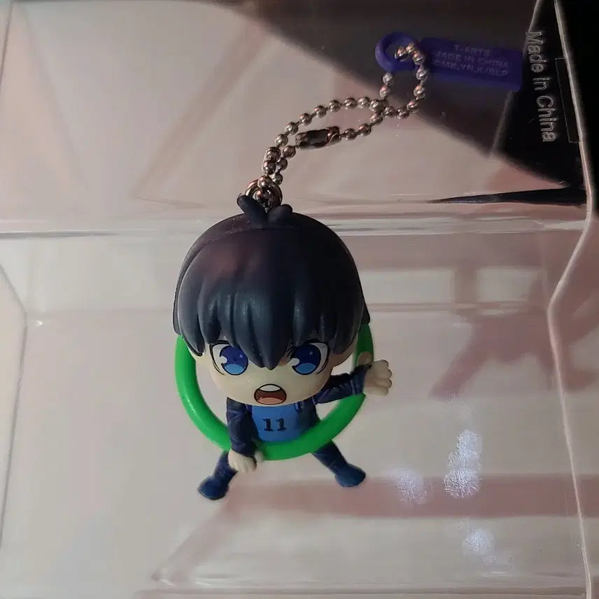 [BUNJANG] Blue Lock Yoichi Isagi Acrylic Ring Keychain / 블루록 이사기 요이치 링 아크릴 키링 가챠