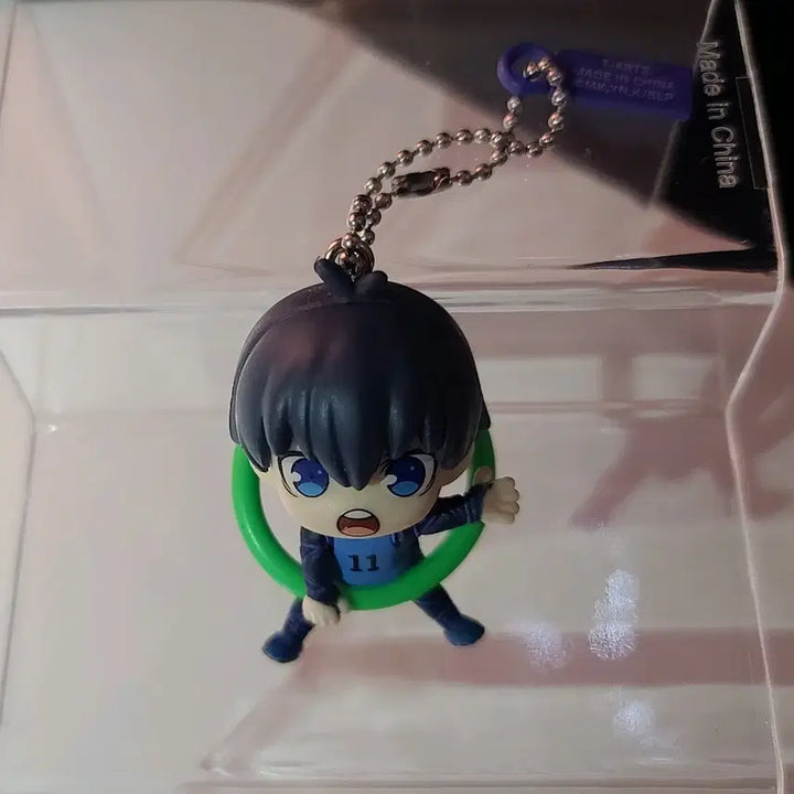 [BUNJANG] Blue Lock Yoichi Isagi Acrylic Ring Keychain / 블루록 이사기 요이치 링 아크릴 키링 가챠