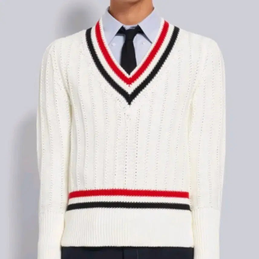 [BUNJANG] Thom Browne Stripe Knit 4 / 톰브라운 스트라이프 니트 남성 4