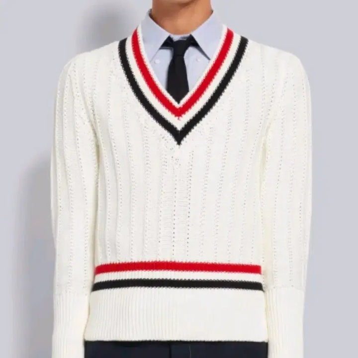 [BUNJANG] Thom Browne Stripe Knit 4 / 톰브라운 스트라이프 니트 남성 4