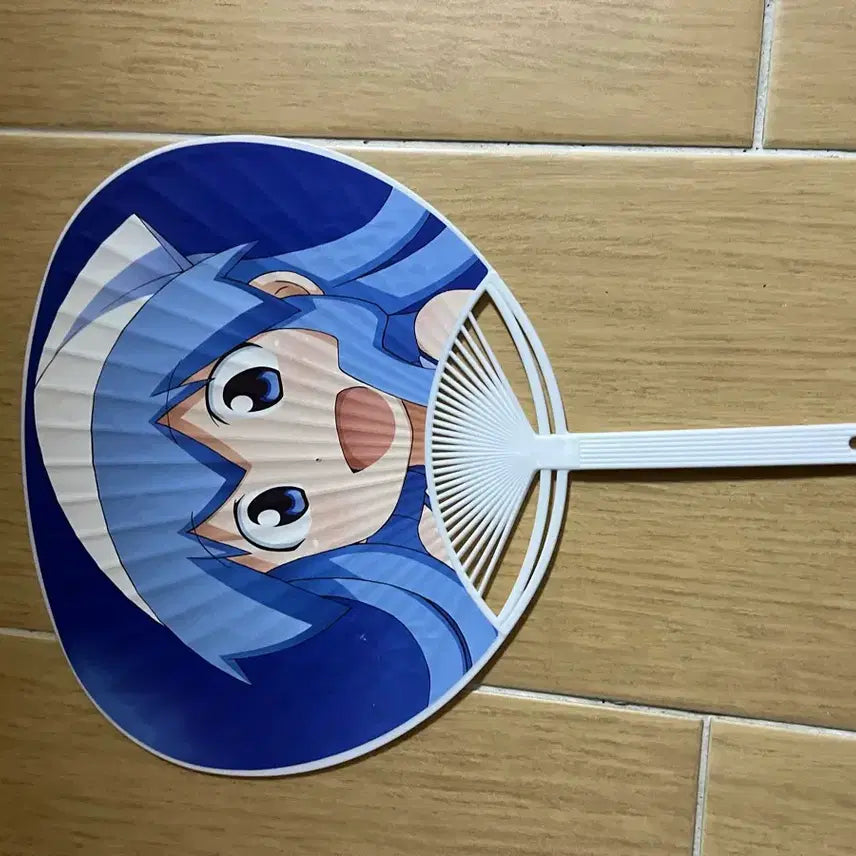 [BUNJANG] Classic Squid Girl Fan / 고전 오징어소녀부채 반택