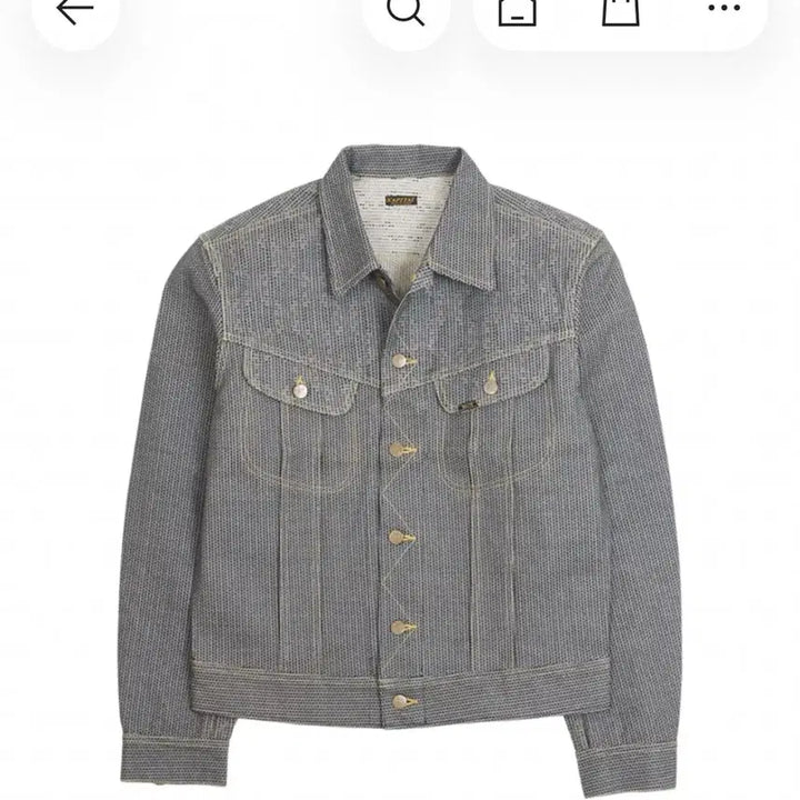 [SOLD OUT] 캐피탈 센츄리 데님 넘버7 자켓 레귤러