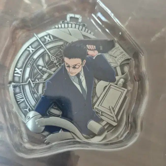 [BUNJANG] Hunter x Hunter Leorio Metal Coin Badge / 헌터x헌터 헌터헌터 레오리오 메탈 코인 캔뱃지 판매