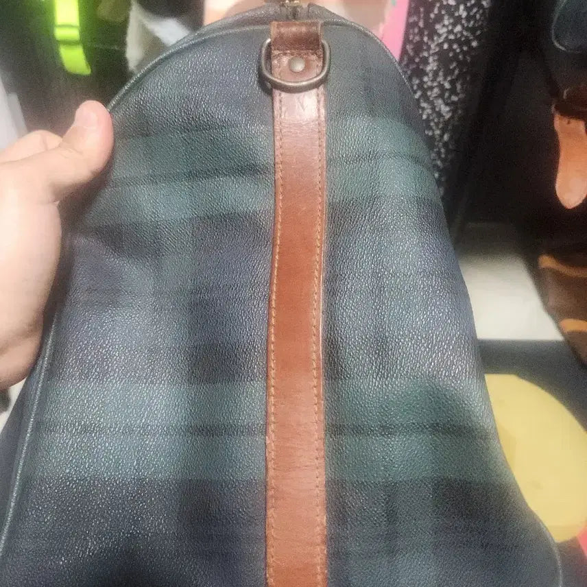 [BUNJANG] Polo Ralph Lauren Black Watch Boston Bag / 폴로 랄프로렌 블랙와치 보스턴백 54사이즈 2