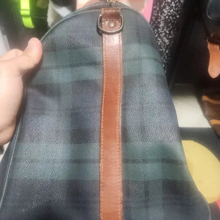 [BUNJANG] Polo Ralph Lauren Black Watch Boston Bag / 폴로 랄프로렌 블랙와치 보스턴백 54사이즈 2
