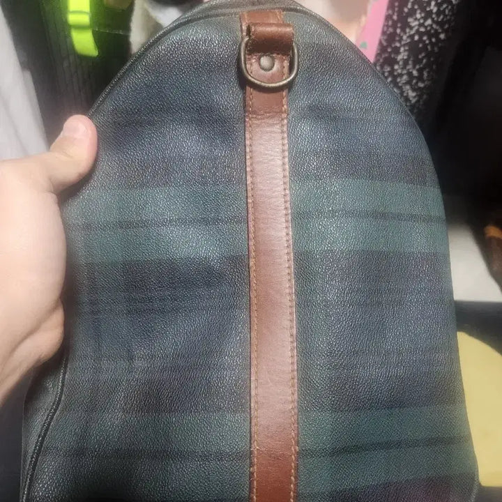 [BUNJANG] Polo Ralph Lauren Black Watch Boston Bag / 폴로 랄프로렌 블랙와치 보스턴백 54사이즈 2