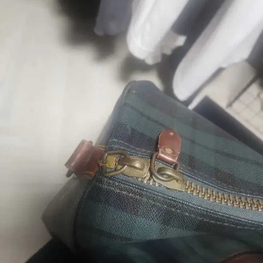 [BUNJANG] Polo Ralph Lauren Black Watch Boston Bag / 폴로 랄프로렌 블랙와치 보스턴백 54사이즈 2