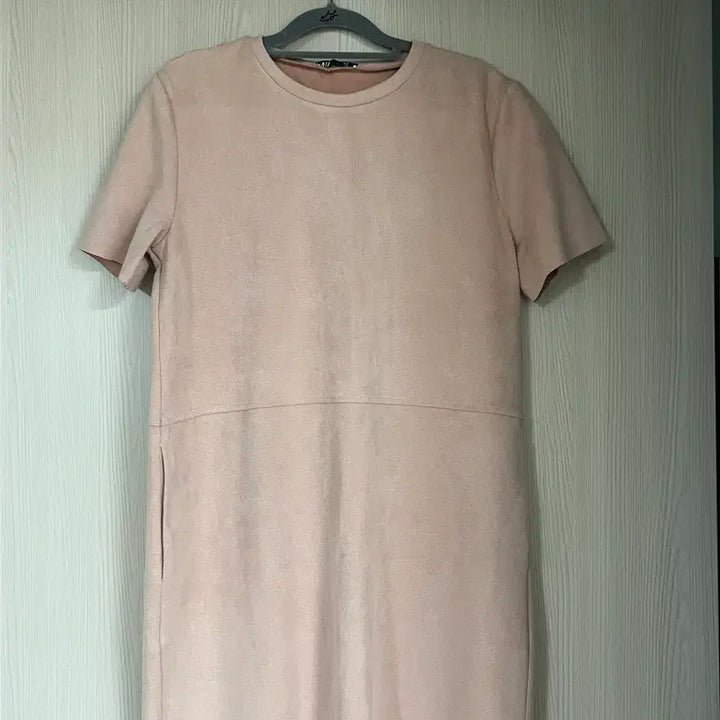 [BUNJANG] ZARA Suede Midi Dress / 자라 스웨이드 반팔 원피 자라