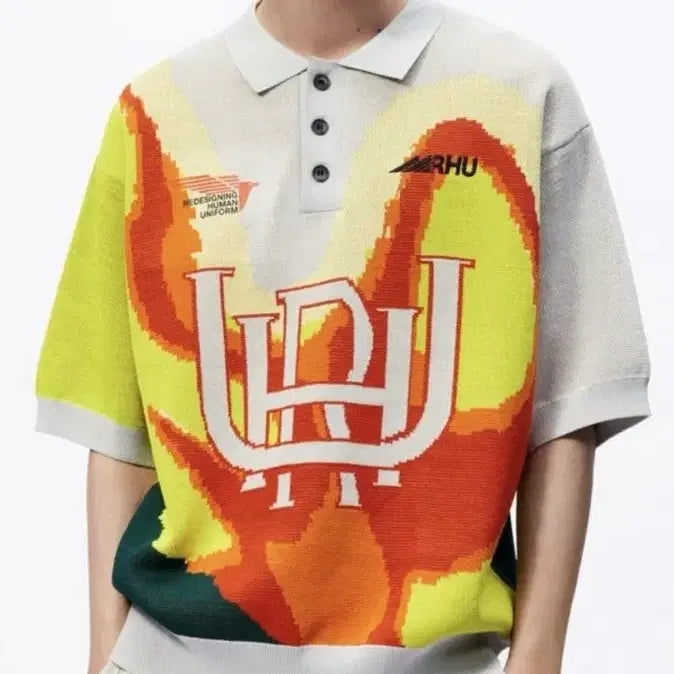 [BUNJANG] Zara x Rhuigi Collaboration Polo Knit Shirt / ZARA x RHUIGI 콜라보 폴로 니트