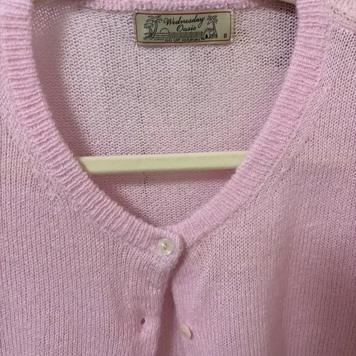 [BUNJANG] 8 Seconds Pink Cardigan / 연핑크 가디건 딸기우유 / 에잇세컨즈 자라 H&amp;M /김아홉/비터셀즈