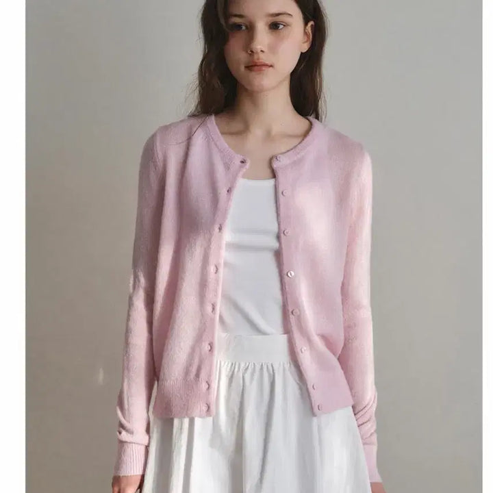[BUNJANG] 8 Seconds Pink Cardigan / 연핑크 가디건 딸기우유 / 에잇세컨즈 자라 H&amp;M /김아홉/비터셀즈