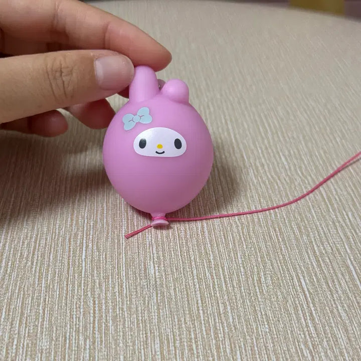 [BUNJANG] My Melody Balloon Doll Keyring / 마이멜로디 풍선 인형 키링 핑크색