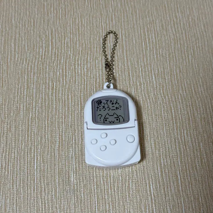 [BUNJANG] Cat Game Console Keychain White / 고양이 게임기 키링 화이트