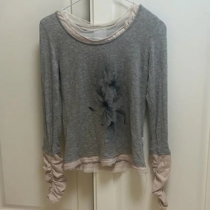 [BUNJANG] Sculptor Triple Lace Layered Long Sleeve T-shirt / 스컬프터 Triple Lace Layered 트리플 레이스 레이어드티