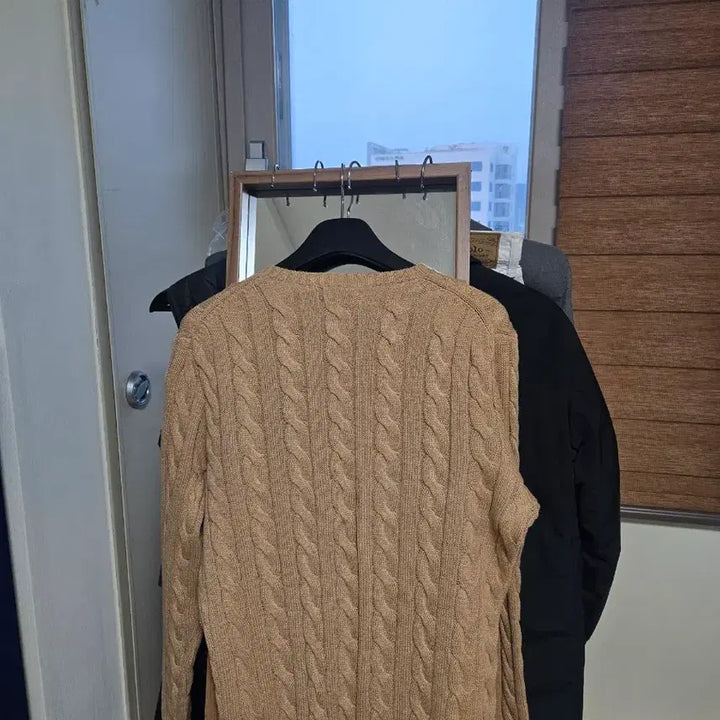 [BUNJANG] Polo Cable Knit Cotton Sweater S Size / 폴로 케이블 니트 코튼 스웨터 S사이즈