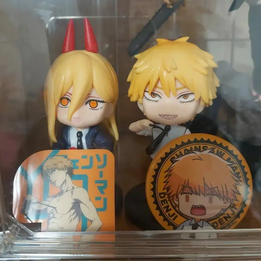 [BUNJANG] Chainsaw Man Denji &amp; Power Figure Set / 체인소맨 덴지 파워 피규어 세트