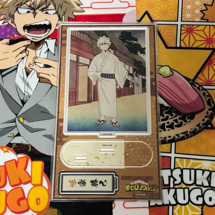 [BUNJANG] My Hero Academia Bakugo Yukata Acrylic Stand / 나의 히어로 아카데미 바쿠고 유카타 기모노 아크릴 스탠드