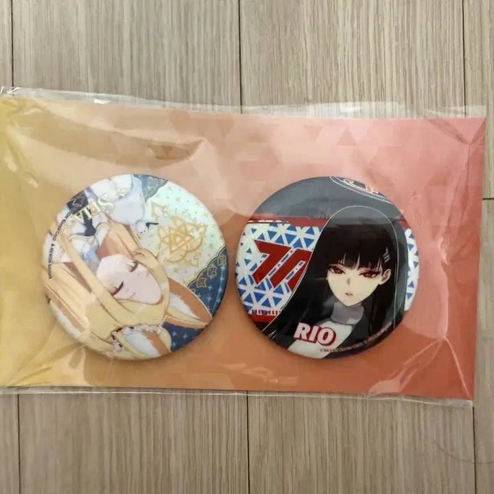 [BUNJANG] Blue Archive Saia &amp; Rio C&amp;C Uniform Update Can Badge Set / 미개봉)블루아카이브 세이아&amp;리오, C&amp;C 교복 업데이트 캔뱃지 세트