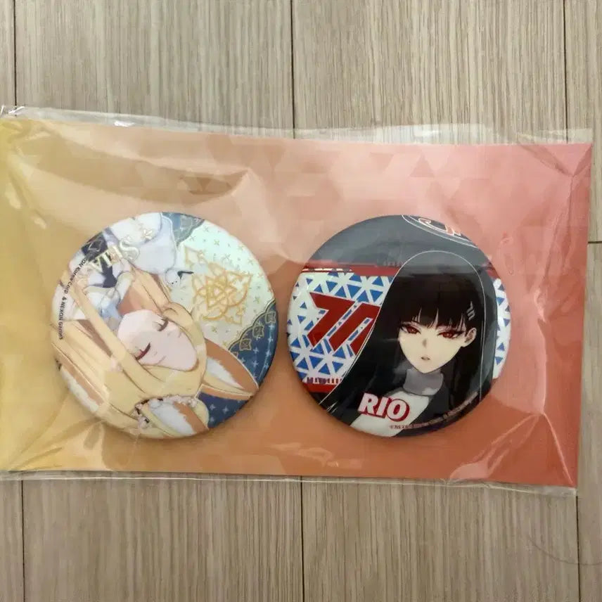 [BUNJANG] Blue Archive Saia &amp; Rio C&amp;C Uniform Update Can Badge Set / 미개봉)블루아카이브 세이아&amp;리오, C&amp;C 교복 업데이트 캔뱃지 세트