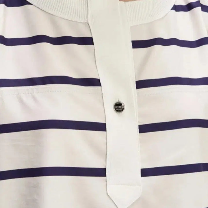 [BUNJANG] System Striped T-shirt / 시스템 스트라이프 티셔츠