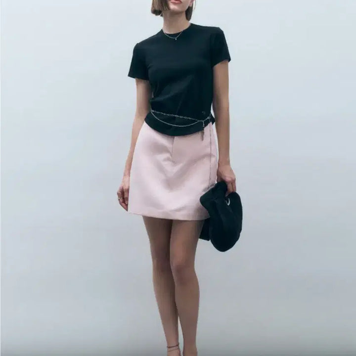 [BUNJANG] Mixxo Eight Seconds Zara White Cotton Mini Skirt / 화이트 코튼미니스커트 흰색 치마 XS/미쏘 에잇세컨즈 자라 김아홉