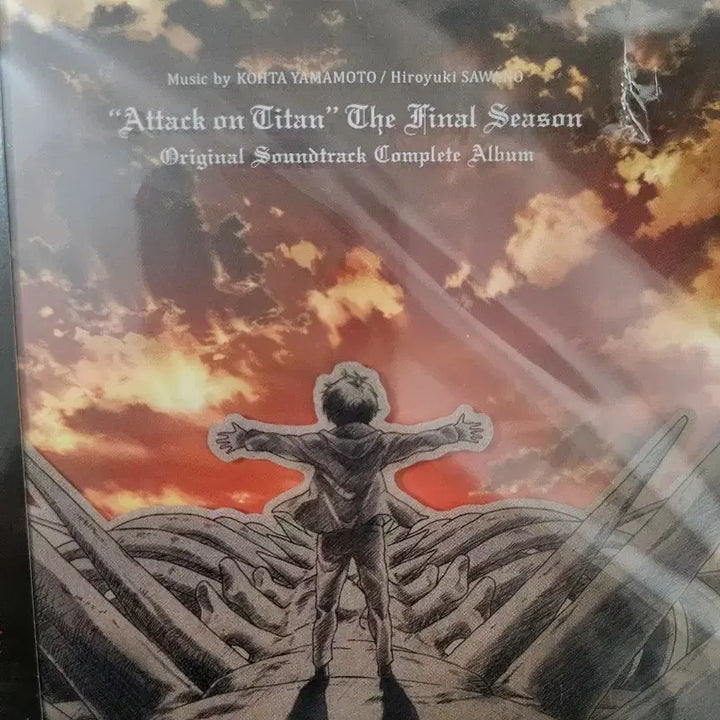 [BUNJANG] Attack on Titan Final Season OST Complete Album + Blu-ray DVD / 새상품)진격의 거인 파이널 시즌 OST 컴플리트 앨범+블루레이DVD
