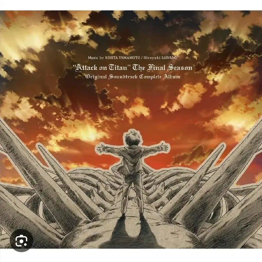[BUNJANG] Attack on Titan Final Season OST Complete Album + Blu-ray DVD / 새상품)진격의 거인 파이널 시즌 OST 컴플리트 앨범+블루레이DVD