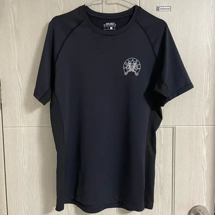 [BUNJANG] Volante Compression Short Sleeve T-Shirt Black Size 3 / [3]볼란테 컴프레션 반팔