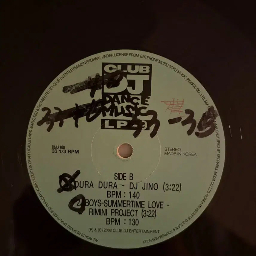 [BUNJANG] Turbo You Can Do It Promotional LP / [희귀] 거북이 You Can Do It 홍보용 LP