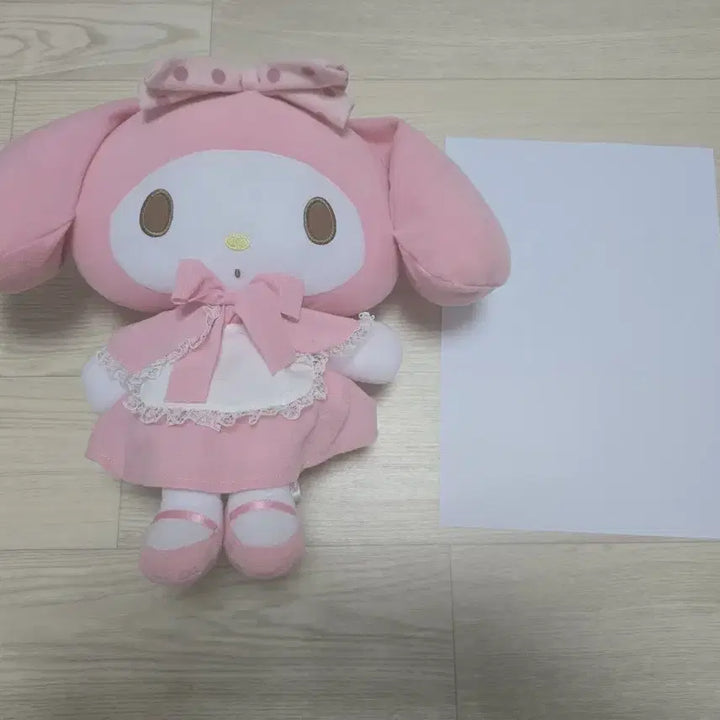 [BUNJANG] Sanrio My Melody Pink Alice BIG Plush Doll (2019) / 산리오 2019 마이멜로디 핑크 앨리스 BIG 인형 팝니다.