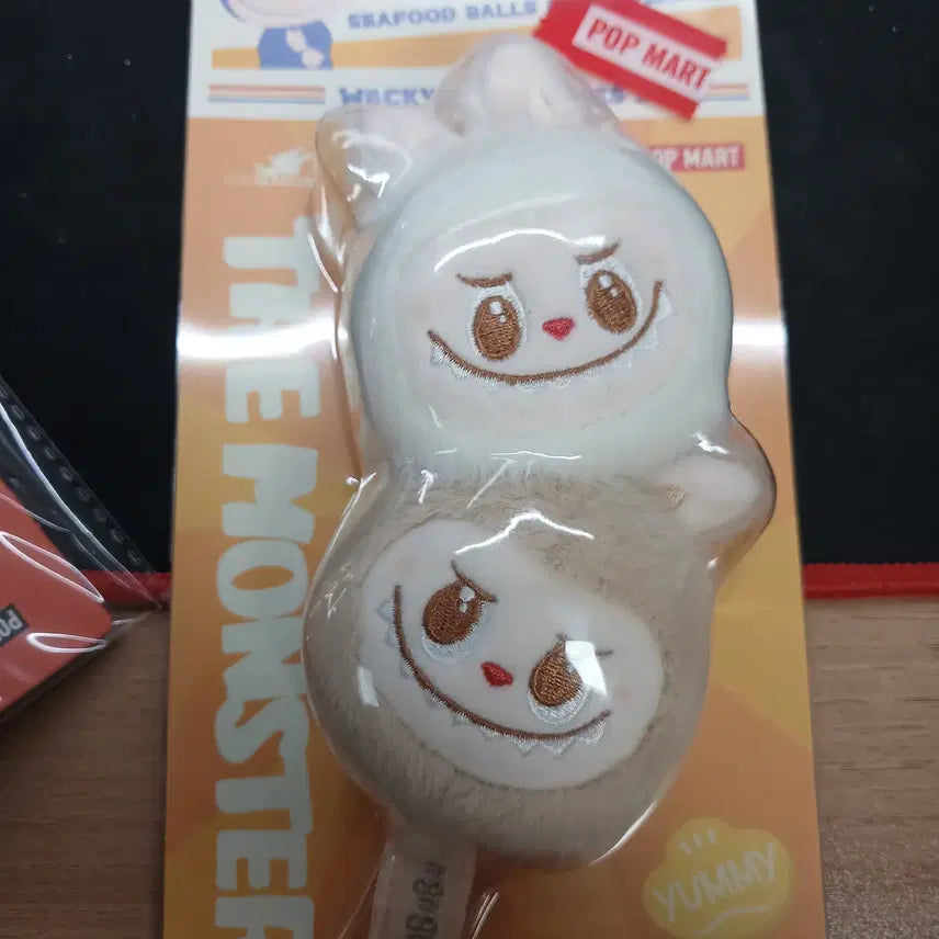 [BUNJANG] Pop Mart Labubu Fish Cake Skewer Limited Edition Doll Keychain / 팝마트 라부부 성수팝업 어묵꼬치 한정판 인형키링 미개봉 새상품