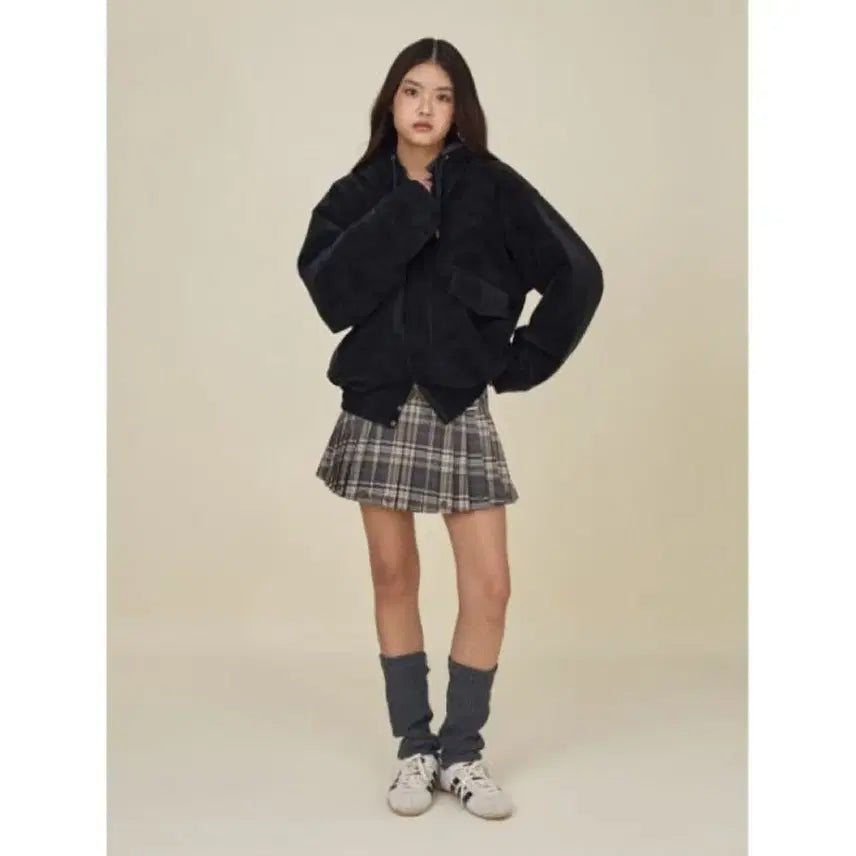 [BUNJANG] Glowny Urban Suede Jumper / Glowny 글로니 어반 스웨이드 점퍼