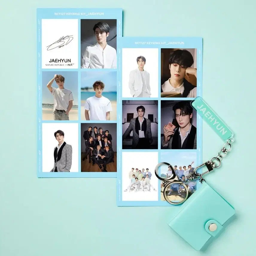 [BUNJANG] Nature Republic NCT 127 Taeyong Standee Mini Keychain Kit / 네이처리퍼블릭 NCT127 엔시티 태용 등신대 미니 키링 키트