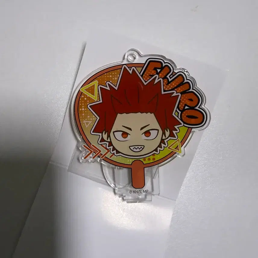 [BUNJANG] My Hero Academia Eijiro Kirishima Acrylic Keychain / 키리시마 에이지로 우치와 체인 아크릴 키링 굿즈 히로아카