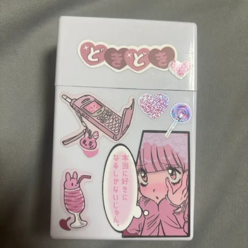 [BUNJANG] Japanese Style Pink Photocard Case / 일본풍 핑크 포카 케이스